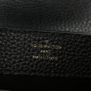 Taurillon Embellished Flower Handle Capucines Mini Black