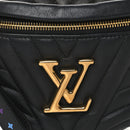 Calfskin Quilted New Wave Bumbag Black
