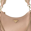 Saffiano Lux Re-Edition 2005 Shoulder Bag Cammeo