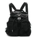 Nylon Vela Medium Backpack Black