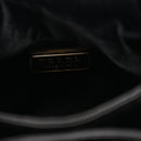 Padded Velvet Mini Bag Black