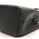 Calfskin Nanogram Embossed Neonoe BB Black