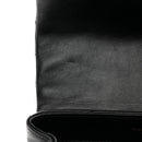 Calfskin Y Quilted Monogram Toy Loulou Crossbody Bag Black