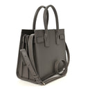 Grained Calfskin Baby Sac De Jour Taupe
