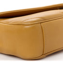 Lambskin Chevron Quilted Small Loulou Bag Sunflower