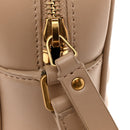 Calfskin Matelasse Monogram Lou Camera Bag Dark Beige