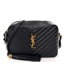 Calfskin Matelasse Monogram Lou Camera Bag Deep Marine