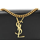 Grain De Poudre Small Monogram Kate Satchel Black