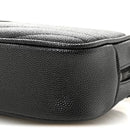 Grain De Poudre Matelasse Monochrome Monogram Mini Lou Camera Bag Black