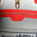 Denim Damier Monogram Onthego Blue Rouge