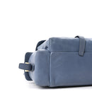 Nappa Medium Explore Shoulder Bag Aviation Blue