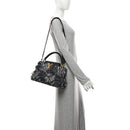 Tweed Calfskin Capucines MM Multicolor