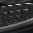 Calfskin Y Quilted Monogram Monochrome Small Loulou Chain Satchel Black