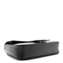 Saffiano Flap Shoulder Bag Black