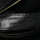 Lambskin Quilted Sade Puffer Envelope Clutch Black