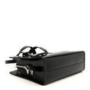 Spazzolato Mini Re-Edition 1995 Double Handle Handbag Black
