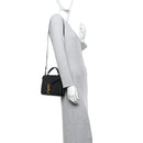 Grain de Poudre Mini Classic Monogram Cassandra Top Handle Black