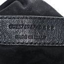 Calfskin Y Quilted Monogram Monochrome Large Loulou Chain Satchel Black