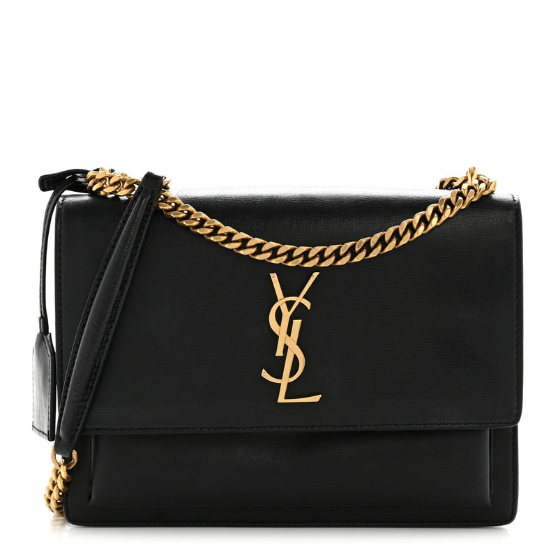 Calfskin Medium Monogram Sunset Black