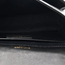 Lambskin Matelasse Monogram Baby Niki Chain Satchel Black