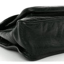 Crinkled Lambskin Matelasse Monogram Medium Niki Chain Satchel Dark Green
