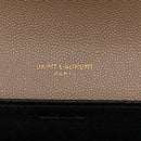 Grain De Poudre Monogram Uptown Chain Wallet Dark Beige