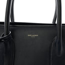 Calfskin Large Sac de Jour Carryall Navy Blue