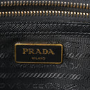 Saffiano Small Galleria Double Zip Tote Black