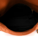 Canvas Quilted Small Loulou Puffer Monogram Chain Satchel Hot Rust