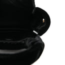 Padded Velvet Mini Bag Black