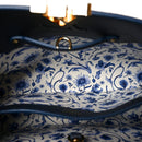 Taurillon Kintsugi Capucines MM Navy