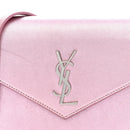Metallic Calfskin Monogram Envelope Chain Wallet New Azalea