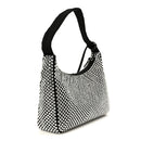 Satin Crystal Mini Re-Edition 2000 Bag Cristal