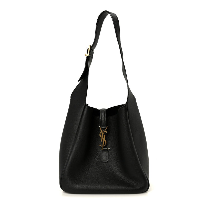 Smooth Calfskin Small Le 5 A 7 Soft Hobo Black