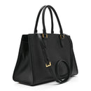 Saffiano Soft Calfskin Tote Black