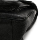 Grained Lambskin Monogram Large Niki Chain Satchel Black