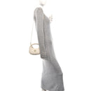 Nappa Matelasse Mini Wander Hobo White