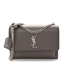 Calfskin Medium Monogram Sunset Fog