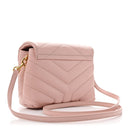 Calfskin Y Quilted Monogram Toy Loulou Crossbody Bag Tender Pink