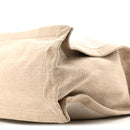 Linen Calfskin Rive Gauche Tote Optic White