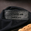 Raffia Calfskin Monogram Medium Niki Chain Satchel Natural
