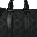 Monogram Taurillon Keepall Bandouliere 25 Black
