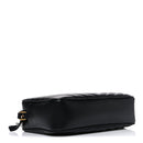 Calfskin Matelasse Monogram Lou Camera Bag Black