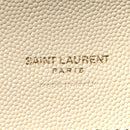 Grain De Poudre Matelasse Chevron Cassandre Envelope Chain Wallet Crema Soft