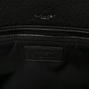 Grained Lambskin Monogram Large Niki Chain Satchel Black