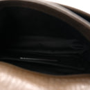 Grained Lambskin Monogram Mini Niki Chain Satchel Dark Cork
