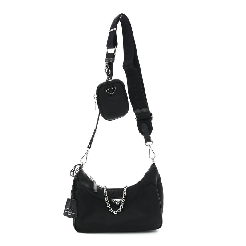 Nylon Re-Edition 2005 Shoulder Bag Black