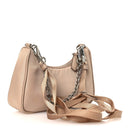 Tessuto Nylon Saffiano Mini Re-Edition 2000 Shoulder Bag Cammeo