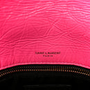 Crinkled Calfskin Matelasse Monogram Medium Niki Chain Satchel Rose Glow