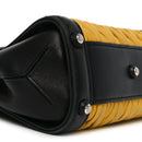 Nappa Matelasse Top Handle Bag Black Soleil